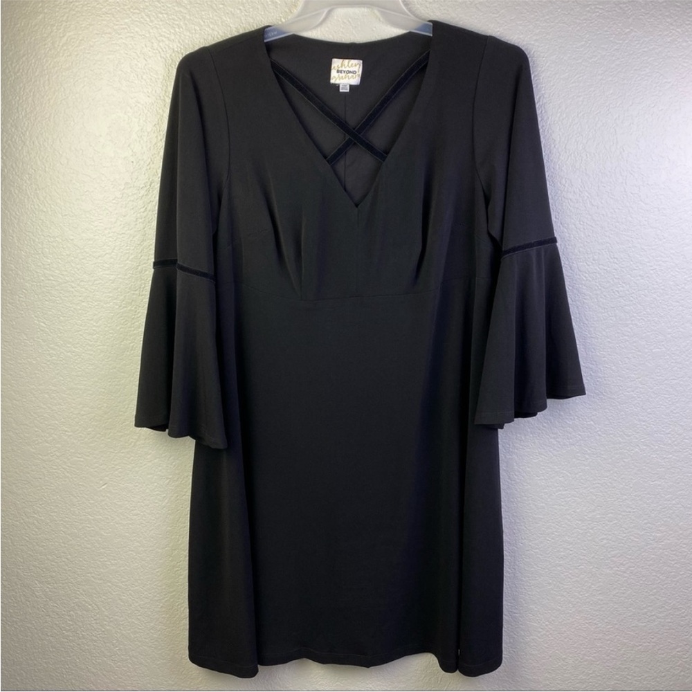 Ashley Graham Beyond Black Dress Size 14w - Picture 3 of 11
